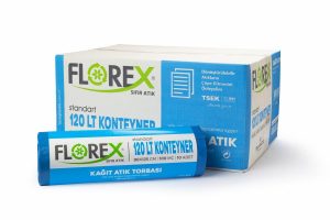 Kağıt Atık Torbası Standart 120lt Konteyner