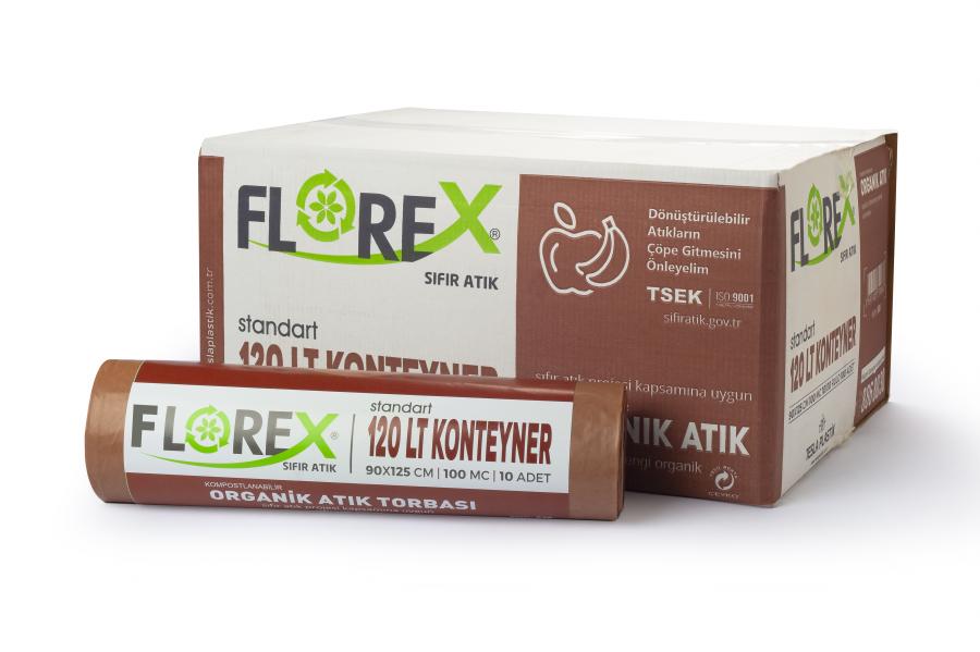 Organik Atık Torbası Standart 120lt Konteyner